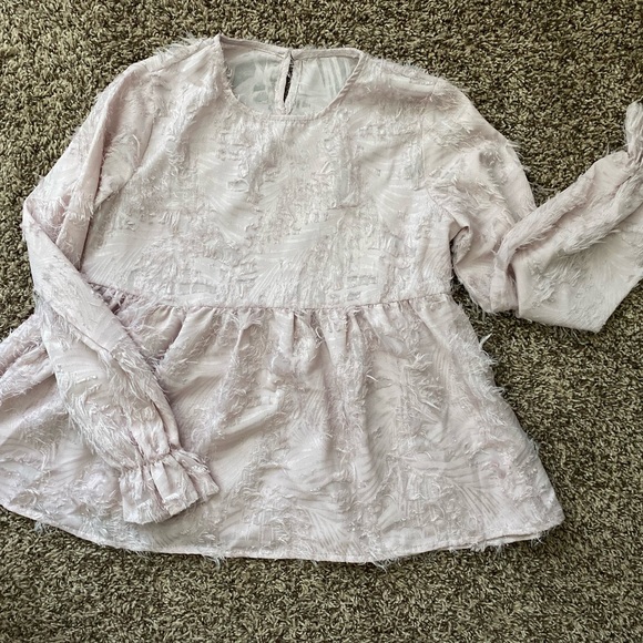 Lilac Long sleeve Blouse - Picture 3 of 4